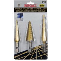 Toolcache REGAL® Hss Step Drills, 3-Piece, 67375