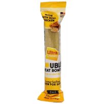 Ultra Chewy® Double Treat Bones, Chicken, 1-Count, 1284, 2.8 OZ