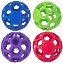 JW® Hol-ee Roller Dog Toy, Assorted Colors, 43111, Medium