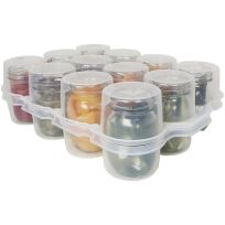 Roots And Harvest Safe Crate for Quart Jars, 1161