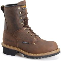 Carolina Men's Elm 8 IN Steel Safety-Toe Waterproof Logger