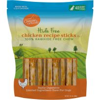 Canine Naturals® Chicken Recipe Chew, 40-Pack, 27440, 5 IN
