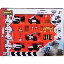 Maisto® Mini Work Machines Bobcat Play Set, 12436