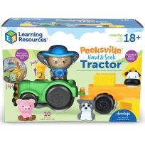 Learning Resources® Peeksville Haul and Seek Tractor, LER7746