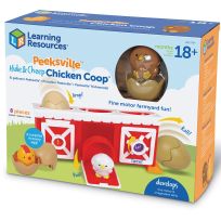 Learning Resources® Peeksville Hide and Cheep Chicken Coop, LER7747