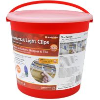 Simple Living Solutions Universal Light Clips, 300-Count, 68841