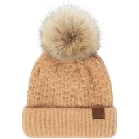 C.C.® Women's Smocking Pom Beanie