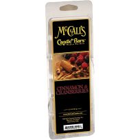 McCALL'S CANDLES Candle Bars - Cinnamon & Cranberries, CBCR, 5.5 OZ