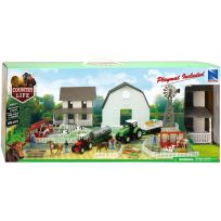 New Ray Country Life Deluxe Farm Play Set, SS-05545C