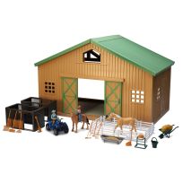 New Ray Valley Ranch Large Barn Play Set, SS-05655