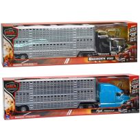 New Ray Long Haul Series Chrome Cattle Hauler, Assorted, AS-10783