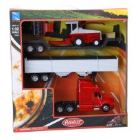 New Ray Long Haul Series Farm Transporter Set, SS-13815