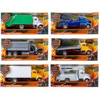 New Ray Long Haul Series Utility Truck, Assorted, AS-15533A