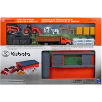 New Ray Kubota Machine Shed Play Set, SS-33233