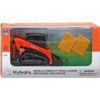 New Ray Kubota Excavator Set, SS-33543C