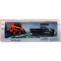 New Ray Kubota Pick-Up, Trailer & Implement Set, AS-34203A