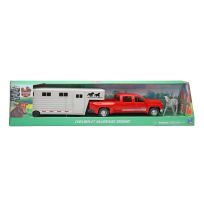 New Ray Country Life Pick-Up & Horse Trailer Set, 37576