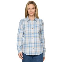 Threadgrit™ Women's Georgia Long Sleeve Flannel Shirt