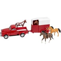 Valley Ranch Vintage Pick-Up & Horse Set, 54996A
