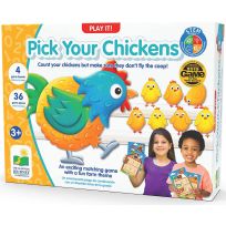 The Learning Journey Pick Your Chickens Matching Game, 369258