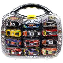 Furious Road Trip 24 Pack Metal Cars & Case, 99326