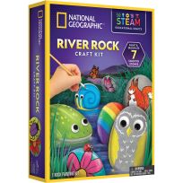 NATIONAL GEOGRAPHIC™ River Rock Craft Kit, RTROCKART