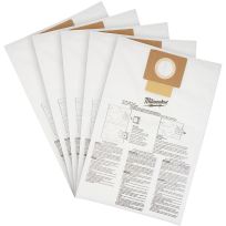 Milwaukee Tool Fleece Dust Bags, 5-Pack, 49-90-1979