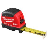 Milwaukee Tool Wide Blade Tape Measure, 48-22-1235, 35 FT