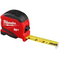 Milwaukee Tool Compact Tape Measure, 48-22-1730, 30 FT
