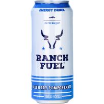 RANCH FUEL® Energy Drink, Blueberry Pomegranate, 008-50059-37409-2, 16 OZ