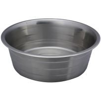 IndiPets™ Standard Feeding Dish with Silver Stripe, 800227, 3 Quart