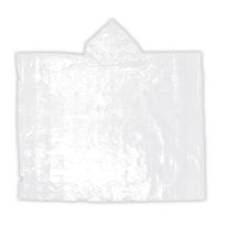 CLC® Emergency Poncho, R11610, Clear, One Size Fits Most