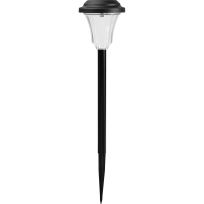 MOONRAYS® Solar Plastic Pathway Light, 6-Pack, 27656, Black