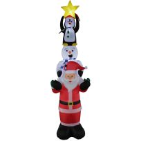 A Holiday Company Inflatable Character Stack, 70000018, 10 FT