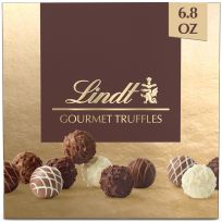 Lindt Gourmet Truffles Candy Gift Box, Assorted Chocolate, 43015L, 6.8 OZ