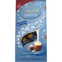 Lindt LINDOR Candy, Holiday Hot Cocoa Milk Chocolate, 45322L, 5.1 OZ