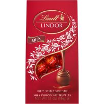 Lindt LINDOR Candy Truffles, Milk Chocolate, L002945, 5.1 OZ