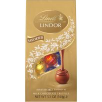 Lindt LINDOR Candy Truffles, Milk Chocolate / Dark Chocolate / White Chocolate, L002946, 5.1 OZ
