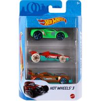 Hot Wheels® 1:64 Scale Cars, 3-Pack, Assorted (Style May Vary), K5904