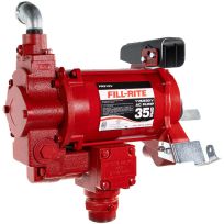 FILL-RITE® 115/230V AC 35 GPM Fuel Transfer Pump with Nozzle, FR310VN