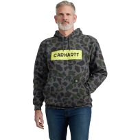 Carhartt Men's LOOSE FIT MID-WEIGHT CAMO GRAPHIC HOODIE
