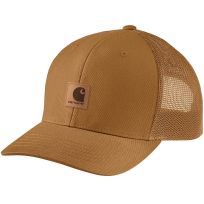 Carhartt Washed Duck Mesh-Back Cap, 107340-BRN, Carhartt Brown, One Size Fits Most