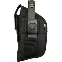 BULLDOG® Extreme - Pistol Holster Belt Loop & Clip, Standard Semi Autos with Laser or Light, 2-5 IN Barrel, FSN-19