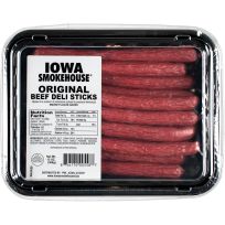 IOWA SMOKEHOUSE® Beef Sticks Deli Original, IS-BDO, 13 OZ