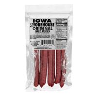 IOWA SMOKEHOUSE® Beef Sticks Original, IS-BSO, 8 OZ
