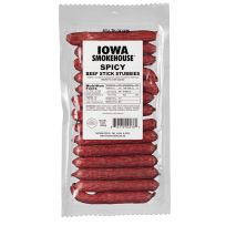 IOWA SMOKEHOUSE® Beef Stick Stubbies Spicy, IS-8BSTS, 8 OZ