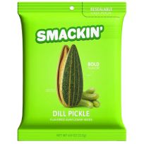 SMACKIN' Sunflower Seeds, Dill Pickle, 86104, 4 OZ