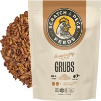 Scratch And Peck Grubs, 011861, 3.5 LB Bag
