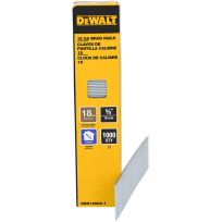 DEWALT 18 Gauge Brad Nails, 1,000-Pack, DBN18063-1, 5/8 IN