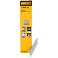 DEWALT 18 Gauge Brad Nails, 1,000-Pack, DBN18075-1, 3/4 IN